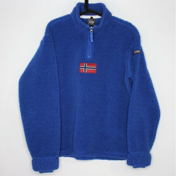 Napapijri Other - Naparijri Mens Medium Fleece 1/4 Zip Sweater F639